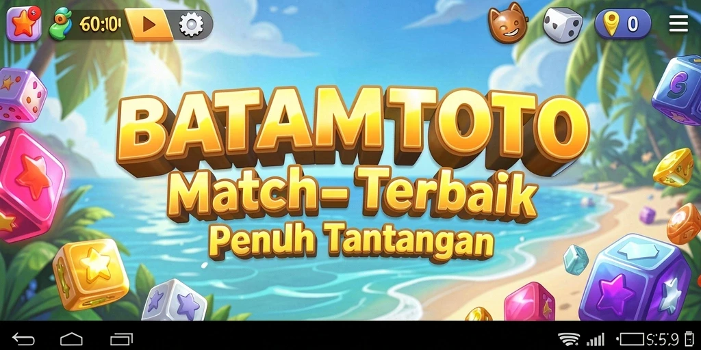 Tampilan layar permainan <strong>BATAMTOTO</strong> yang penuh warna dan menarik.