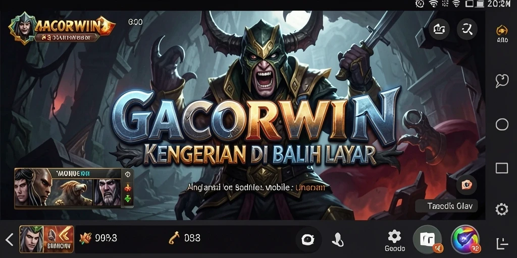 Tampilan gameplay GACORWIN yang menakutkan dan penuh ketegangan.
