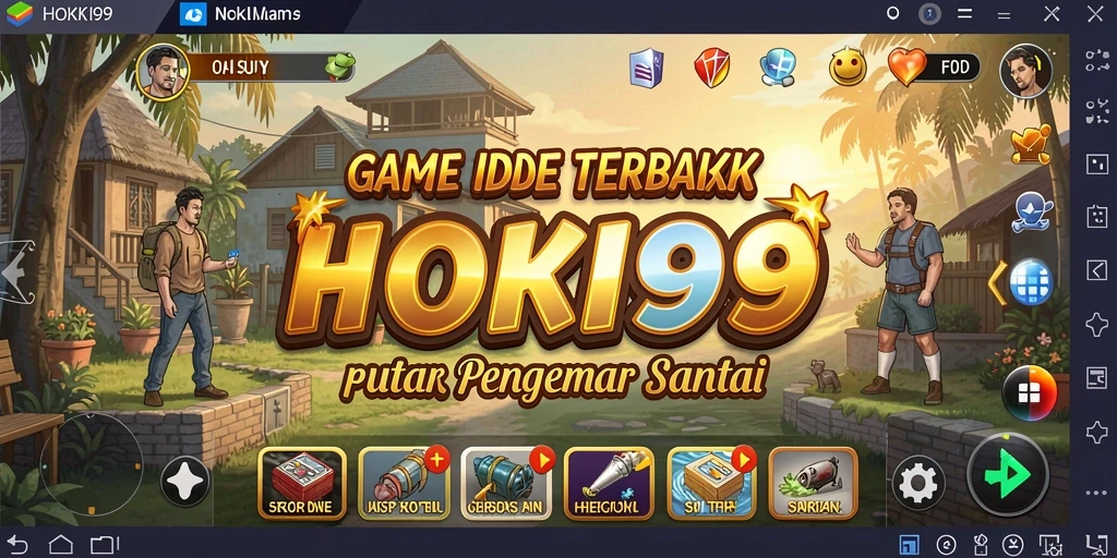 Gameplay HOKI99 yang santai dan menyenangkan untuk semua pemain.