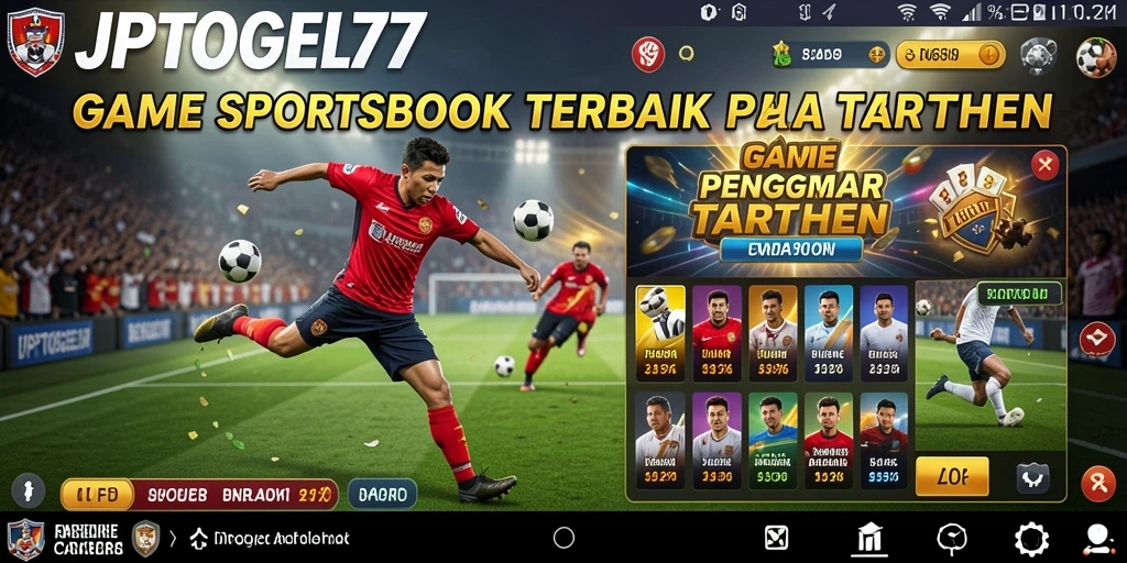Screenshot dari gameplay JPTOGEL77 menampilkan taruhan olahraga yang menarik.