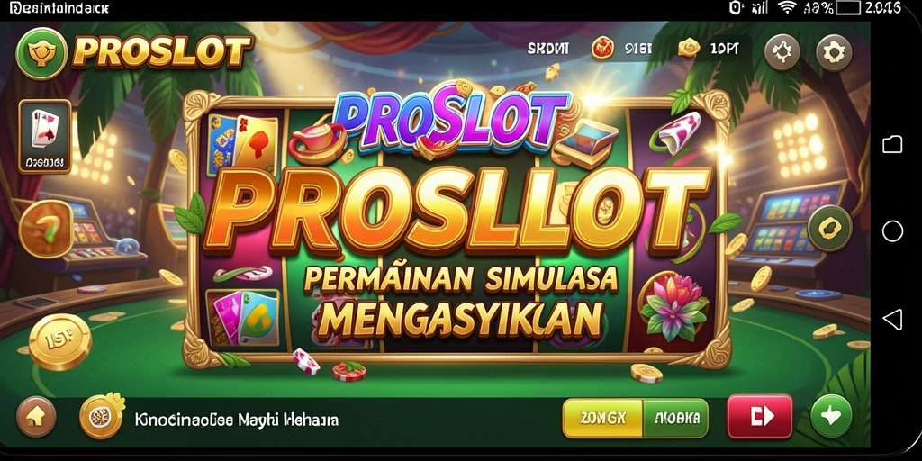 Tampilan gameplay PROSLOT yang memukau dan mengasyikkan.